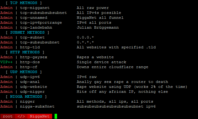 NiggaNet License - 1 Month